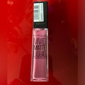 Maybelline Vivid Matte Liquid Lip Gloss Matte #12 Twisted Tulip 🌷